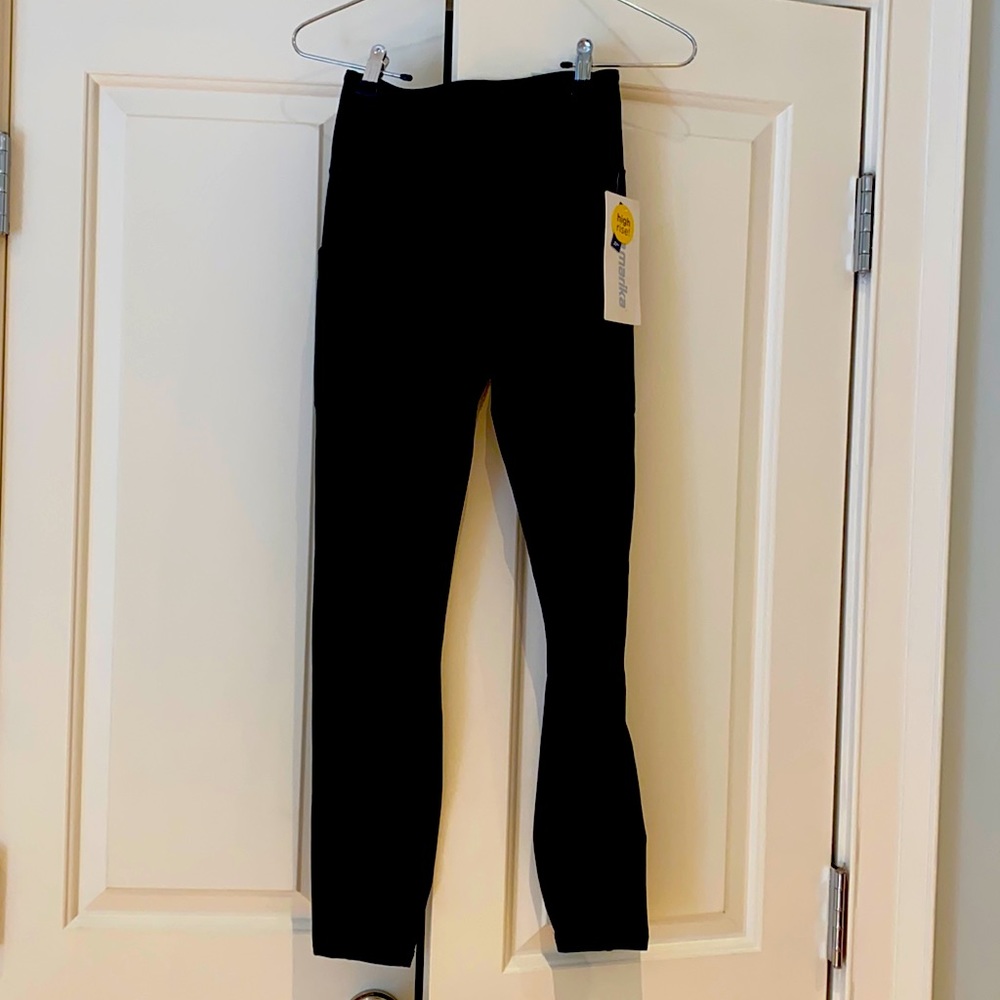 Marika black yoga pants.